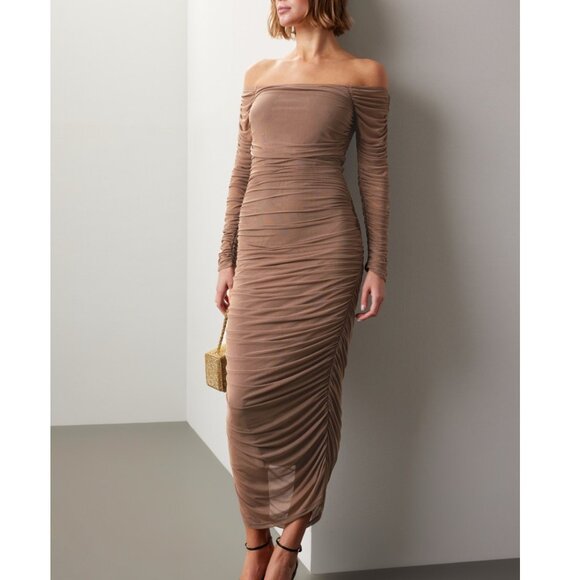 CAROLINE CONSTAS Tara Dress Maxi Dress Size Large - Picture 4 of 11
